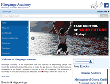 Tablet Screenshot of hiregangeacademy.com